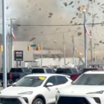 3 firefighters hurt after the crash causes gas explosion at the veterinary clinic; DWI accused driver