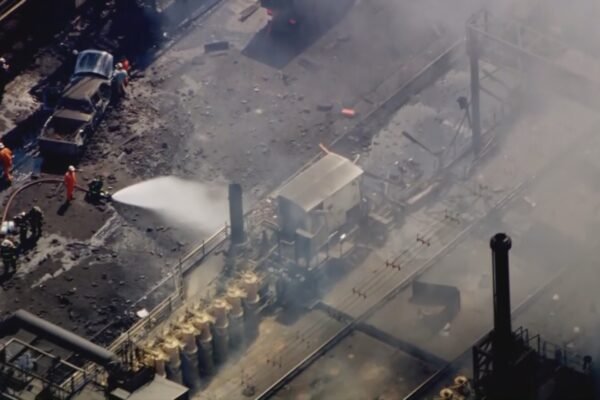 People trapped under the rubble after the explosion at the Pensylvania steel plant, rescue operation on the way: Officer