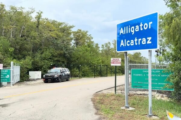 The judge blocks transfers to 'Aligator Alcatraz', effectively.