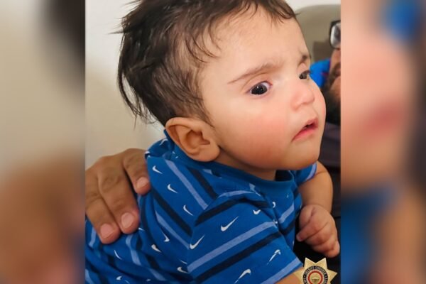 Photo: Emmanuel Haro, a 7 -month -old missing child, seen here in this photo without a date published by the department of the San Bernardino County Sheriff.