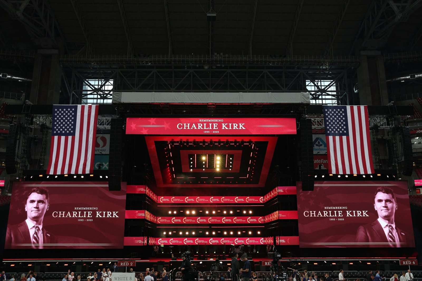 Takeeways key to Charlie Kirk commemorative service