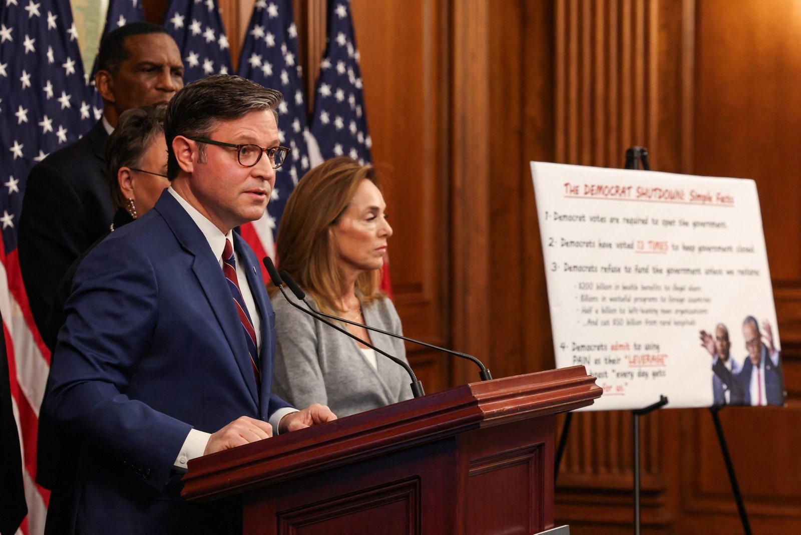 President Johnson says there is "no path" to a third Trump term