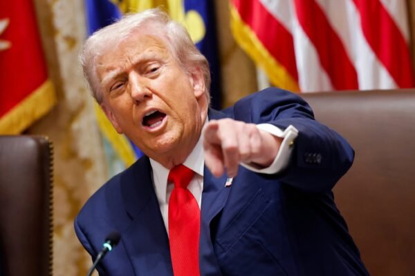 Trump promises to disarm Hamas but does not say how and avoids giving details about what comes next for Gaza