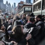 Protesters arrested in New York for possible ICE-related activity near Chinatown